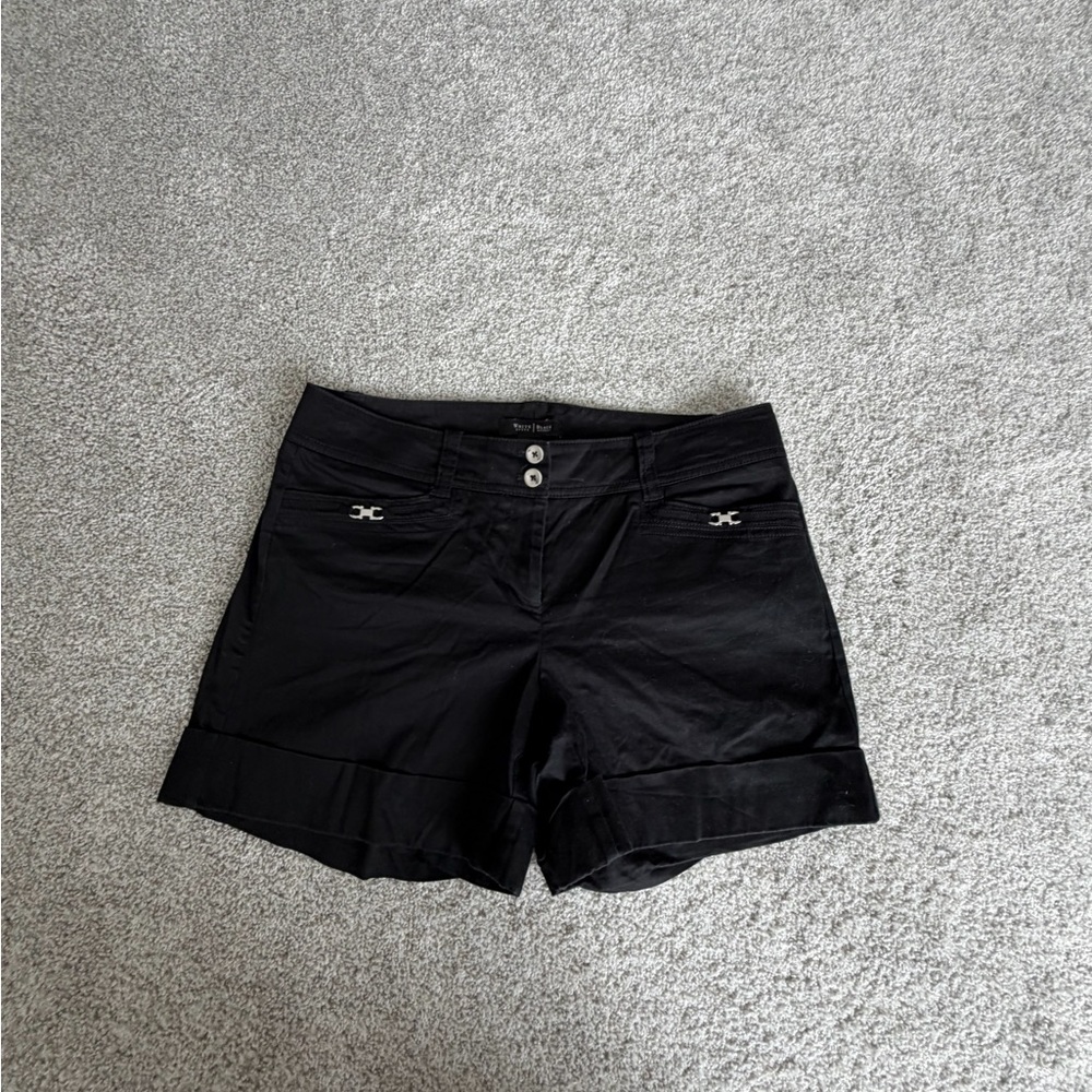 White House Black Market Women's Black Shorts